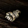 Powerful Fist of Fate Sterling Silver Brass Pendant sold by GTHIC