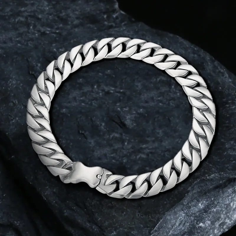 Wide Stainless Steel Cuban Link Necklace sold by GTHIC