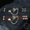 Punk Skeleton Hand Alloy Bracelet sold by GTHIC
