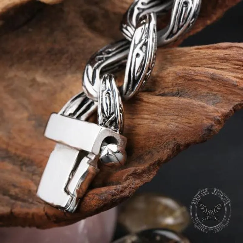 Vintage Cross Pattern Stainless Steel Bracelet sold by GTHIC product image thumbnail 4