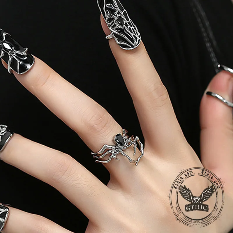 Goth Spider Alloy Animal Jewelry Set sold by GTHIC product image thumbnail 4