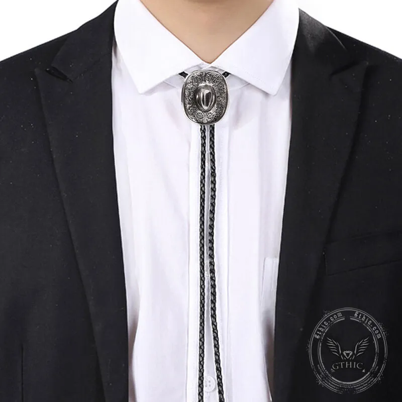 Classic Western Cowboy Hat Alloy Bolo Tie sold by GTHIC product image thumbnail 2