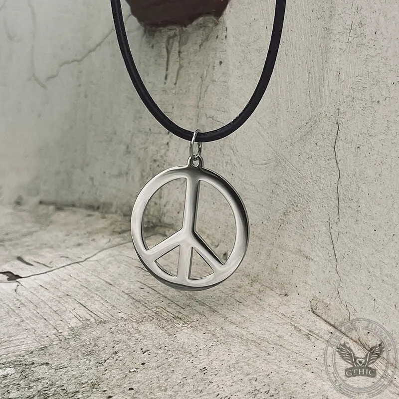 Symbol Of Peace Stainless Steel Pendant sold by GTHIC product image thumbnail 2