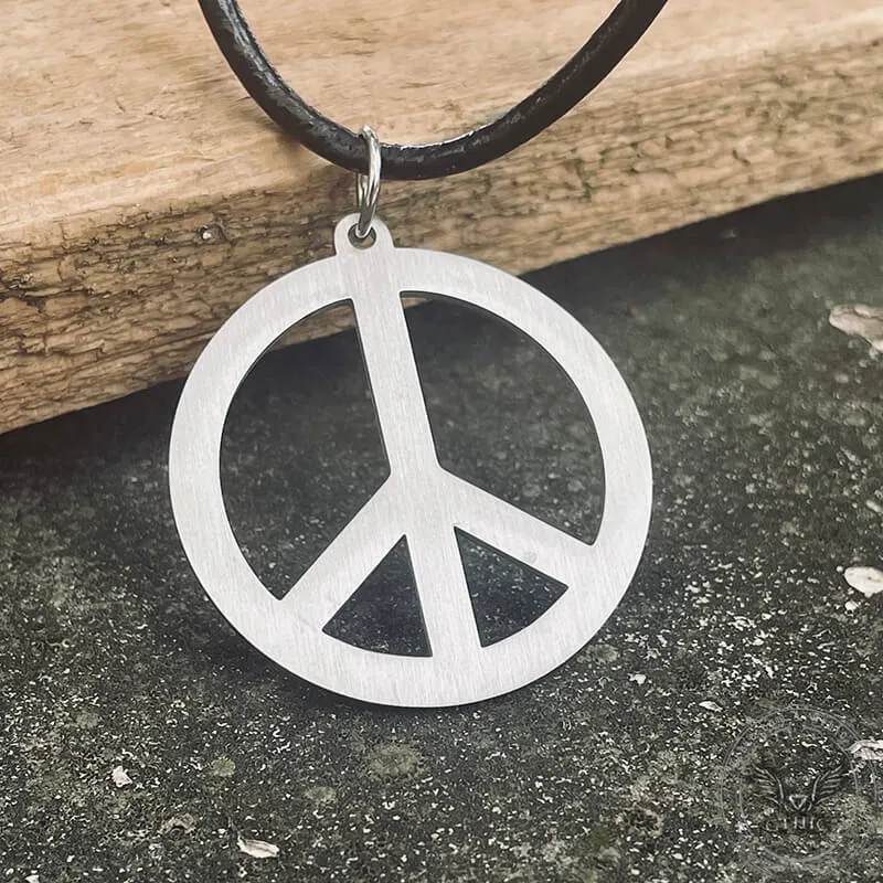 Symbol Of Peace Stainless Steel Pendant sold by GTHIC product image thumbnail 3