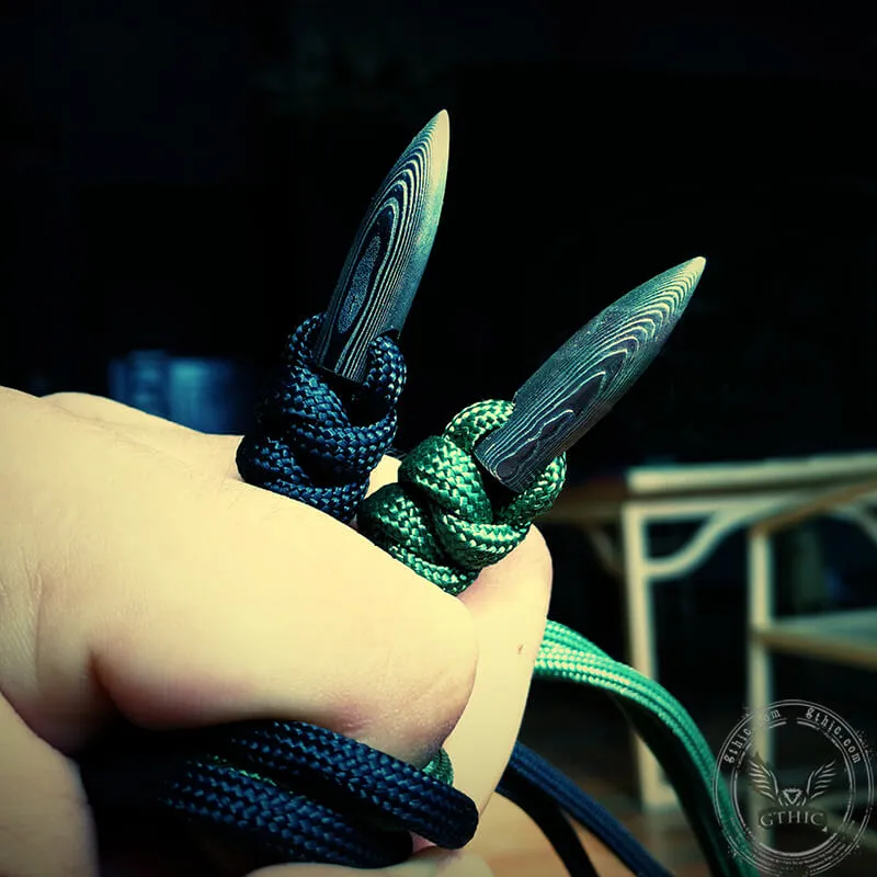 Bullet Shape Damascus Steel Pendant sold by GTHIC product image thumbnail 3