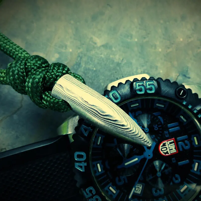 Bullet Shape Damascus Steel Pendant sold by GTHIC product image thumbnail 4