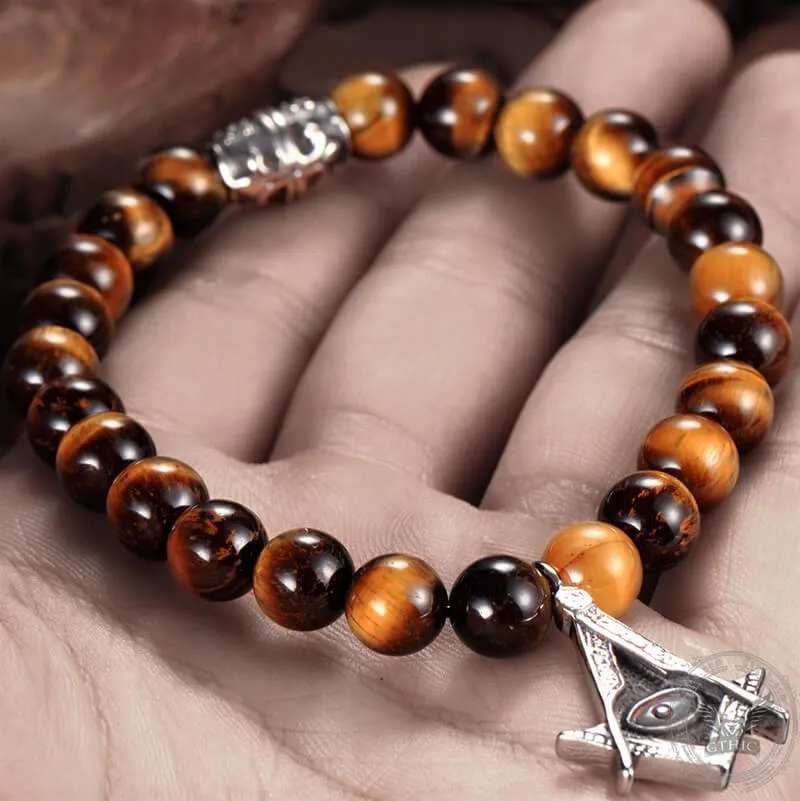 AG Tiger Eye Stone Stainless Steel Bracelet sold by GTHIC product image thumbnail 3