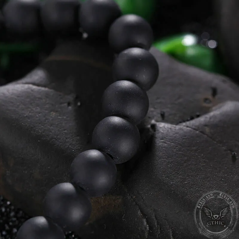 Spartan Stainless Steel Stone Bead Bracelet sold by GTHIC product image thumbnail 5