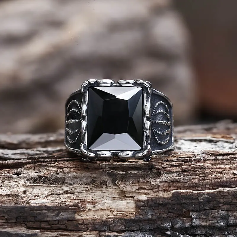 Gothic Crown Stainless Steel CZ Ring sold by GTHIC product image thumbnail 5