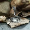 Vintage Snake Stainless Steel Ring sold by GTHIC