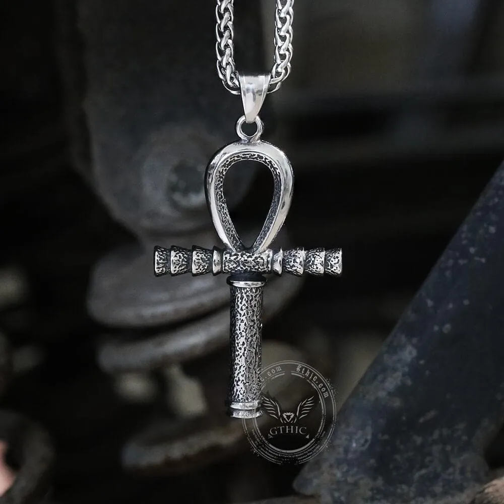 Ankh Eye of Horus Stainless Steel Pendant sold by GTHIC product image thumbnail 5