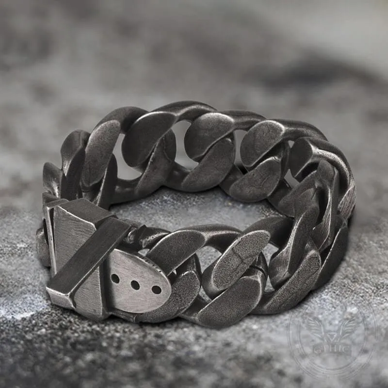 Punk Cuban Chain Stainless Steel Bracelet sold by GTHIC product image thumbnail 5