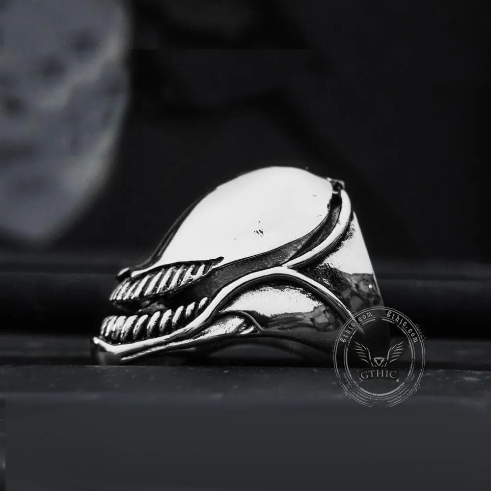 Unique Skull Stainless Steel Openable Ring sold by GTHIC product image thumbnail 3