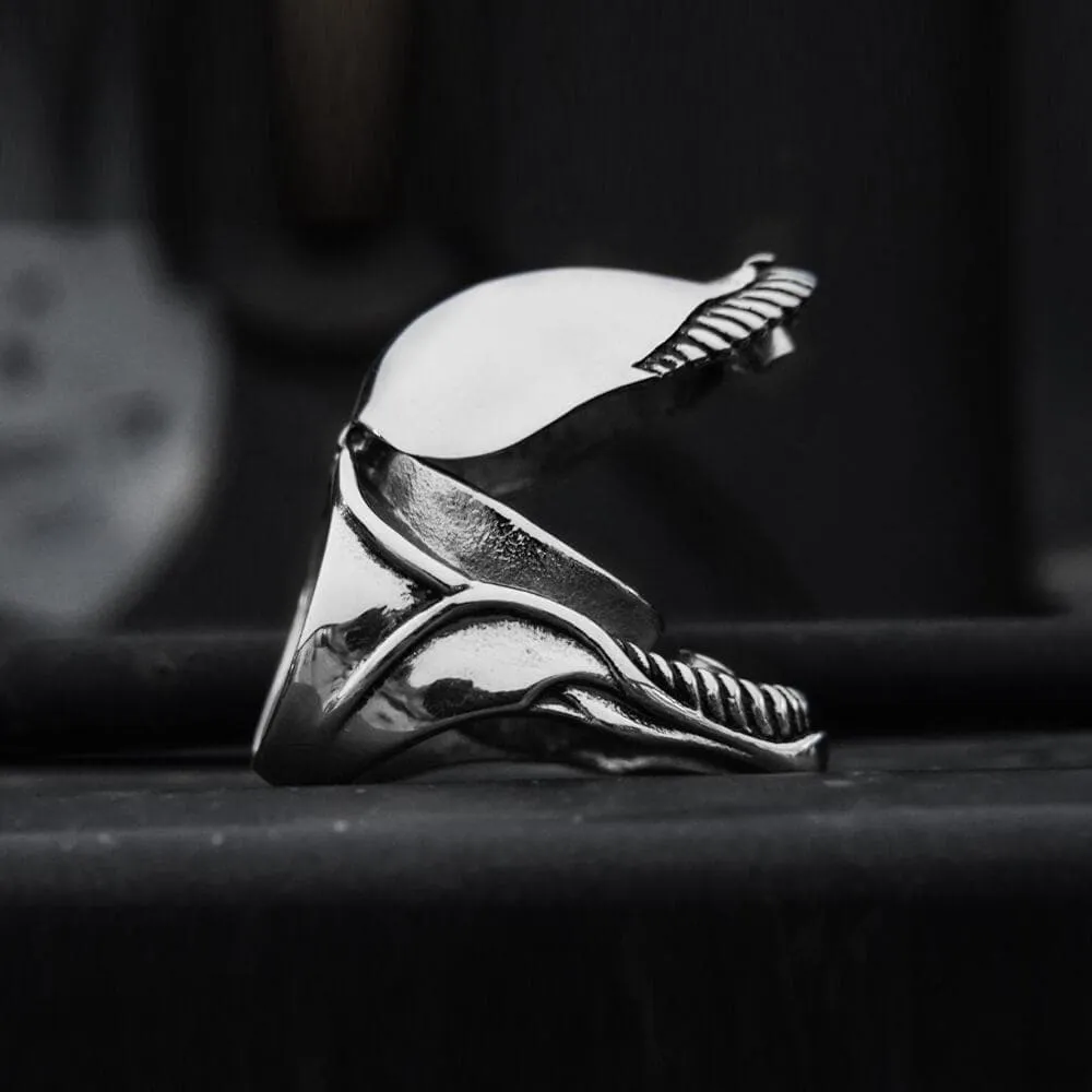 Unique Skull Stainless Steel Openable Ring sold by GTHIC product image thumbnail 2