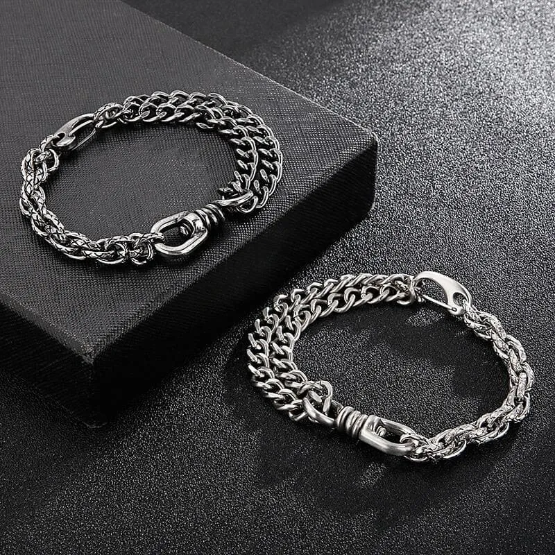 Classic Cuban Stainless Steel Bracelet sold by GTHIC product image thumbnail 4