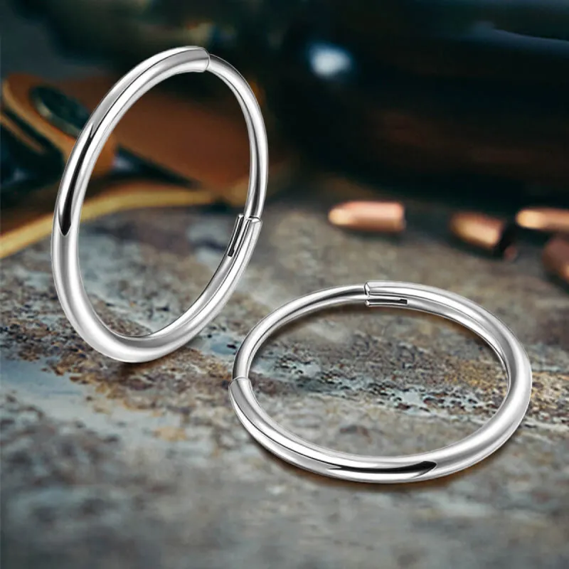 Cartilage Sleeper G23 Titanium Hoop Earrings sold by GTHIC