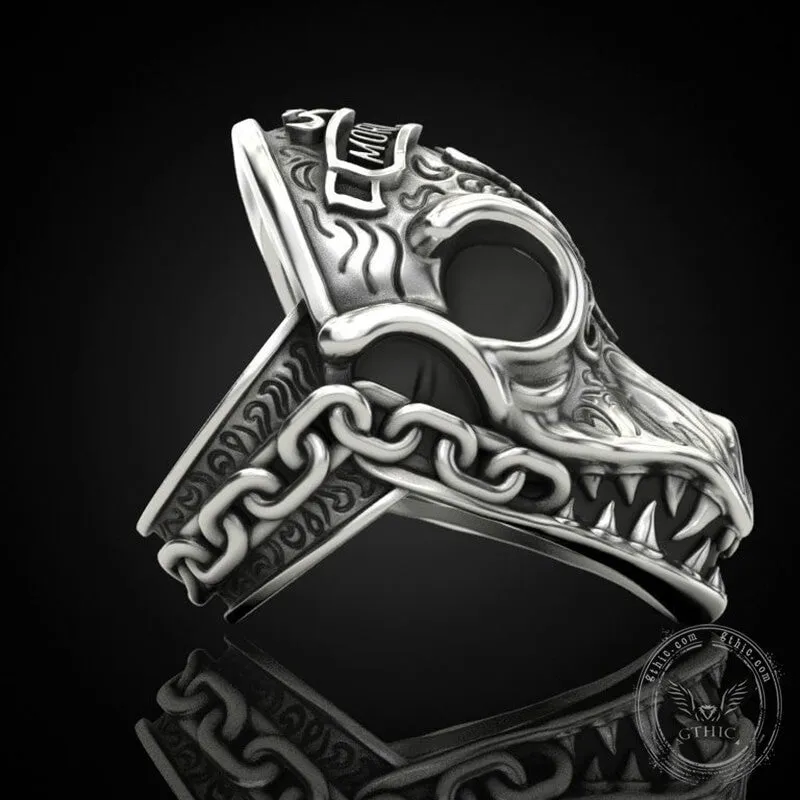Days Gone Morior Invictus Sterling Silver Ring sold by GTHIC product image thumbnail 3
