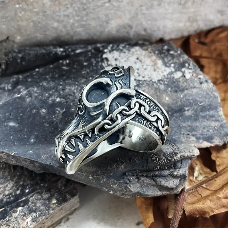 Days Gone Morior Invictus Sterling Silver Ring sold by GTHIC product image thumbnail 5