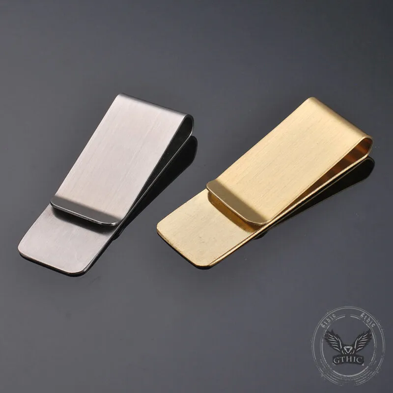 Solid Color Simple Alloy Money Clip sold by GTHIC product image thumbnail 3