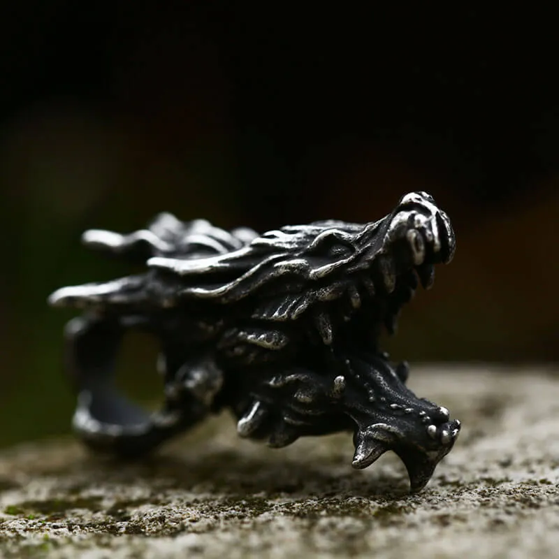Dragon Head Stainless Steel Pendant sold by GTHIC