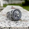 1938 Buffalo Hobo Nickel Sterling Silver Ring sold by GTHIC