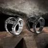 Norse Runes Thor’s Hammer Stainless Steel Ring sold by GTHIC