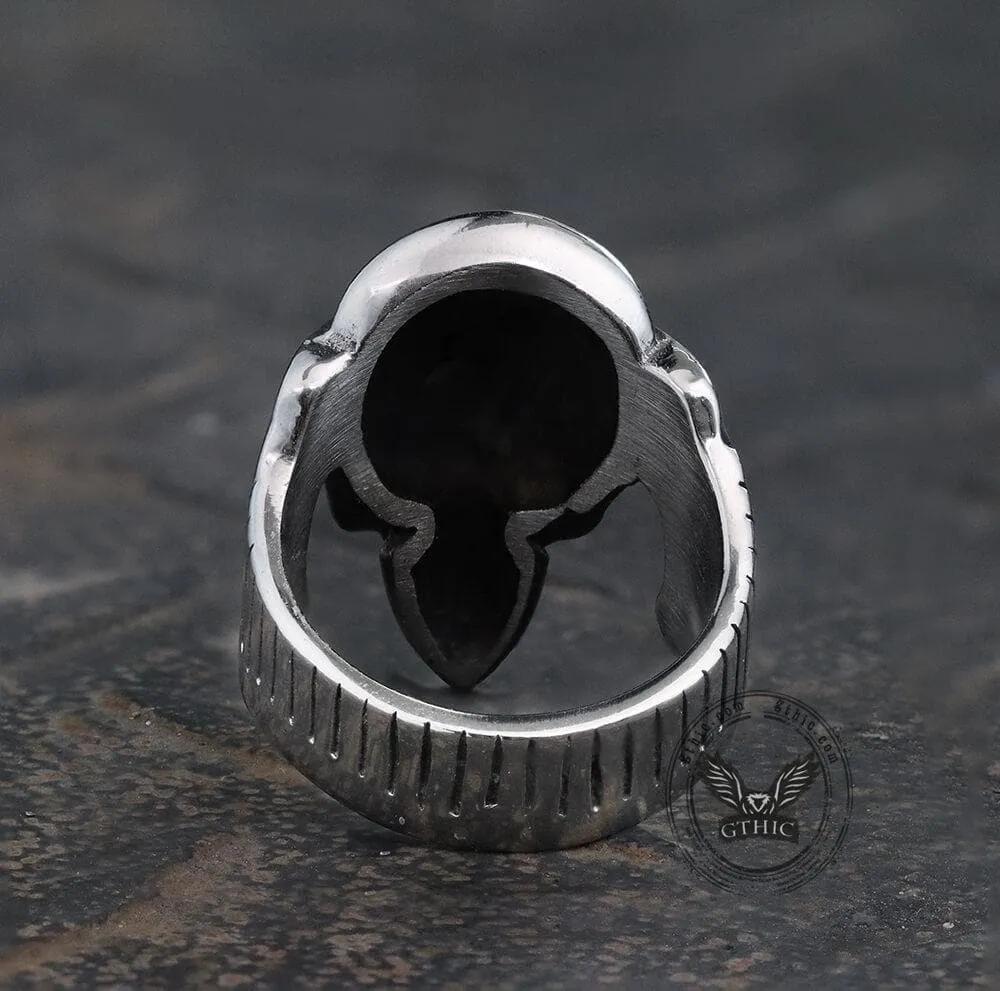 Battle Raven Stainless Steel Viking Ring sold by GTHIC product image thumbnail 5