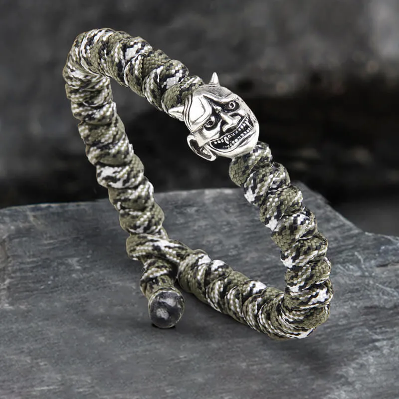 Japanese Oni Alloy 7 Core Paracord Bracelet sold by GTHIC product image thumbnail 5