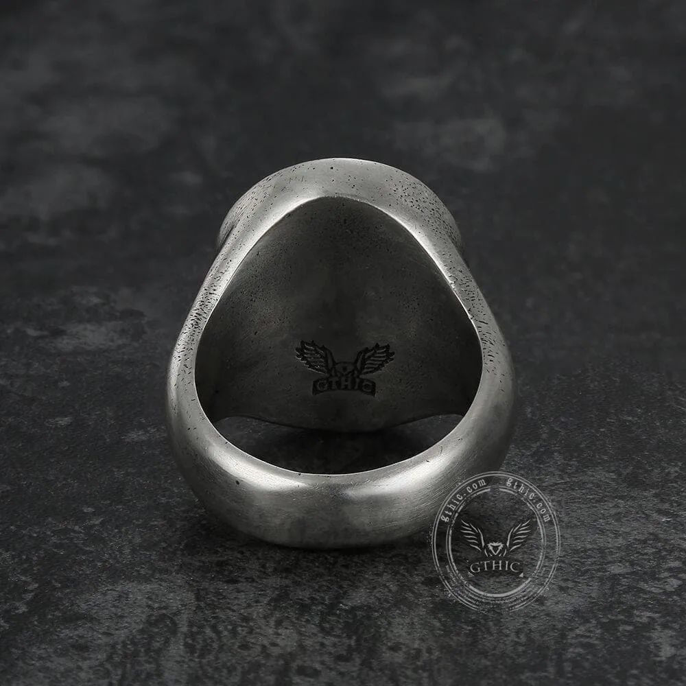 Sacred Heart of Jesus Sterling Sliver Ring sold by GTHIC product image thumbnail 5