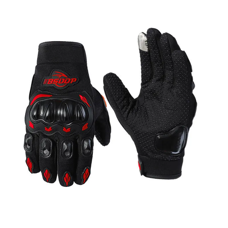Breathable Touch Screen Polyester Biker Gloves sold by GTHIC product image thumbnail 3
