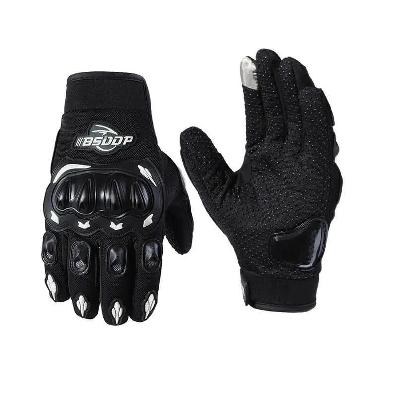 Breathable Touch Screen Polyester Biker Gloves sold by GTHIC product image thumbnail 4
