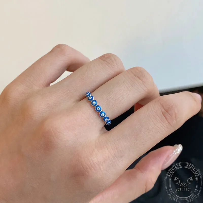 Evil Eye Sterling Silver Women Ring sold by GTHIC product image thumbnail 2