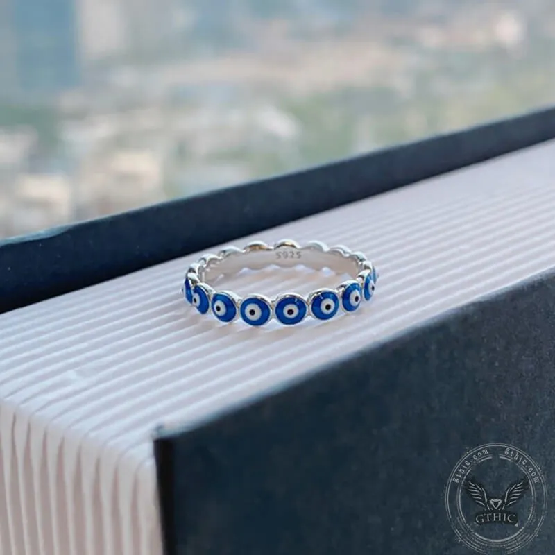 Evil Eye Sterling Silver Women Ring sold by GTHIC product image thumbnail 4
