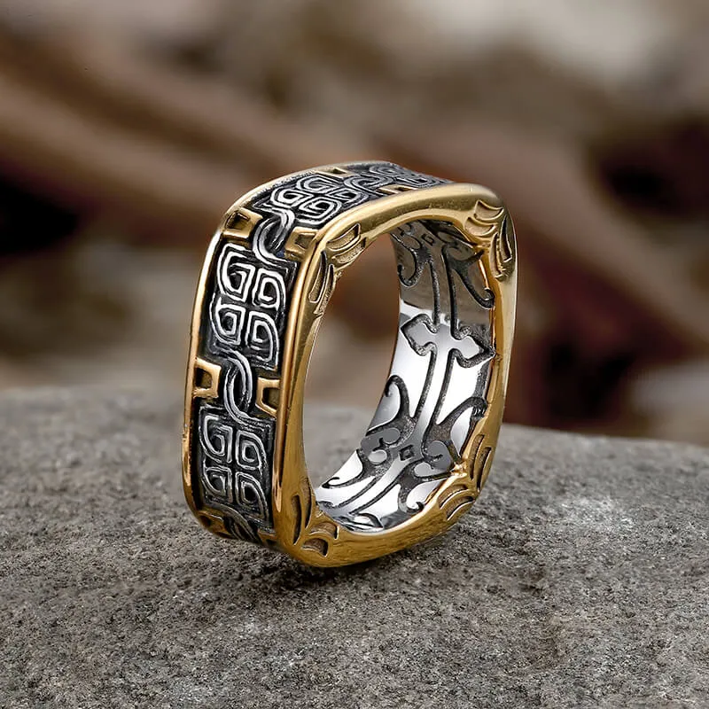 Vintage Celtic Knot Stainless Steel Ring sold by GTHIC product image thumbnail 4