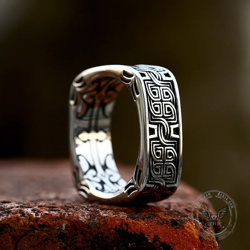 Vintage Celtic Knot Stainless Steel Ring sold by GTHIC