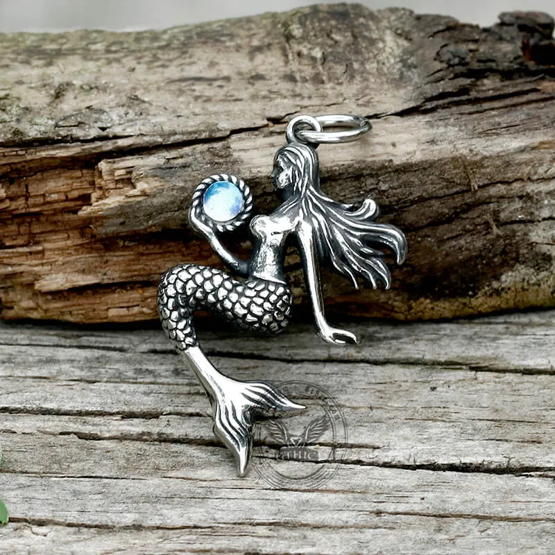 Magic Mermaid Stainless Steel Pendant sold by GTHIC product image thumbnail 4
