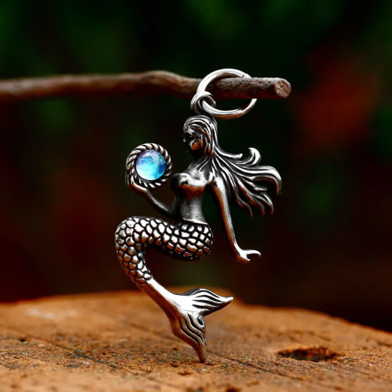 Magic Mermaid Stainless Steel Pendant sold by GTHIC
