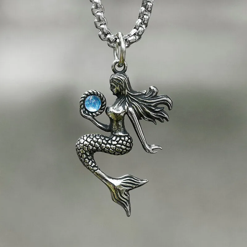 Magic Mermaid Stainless Steel Pendant sold by GTHIC product image thumbnail 3