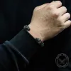 Wolf Torc Stainless Steel Viking Bracelet sold by GTHIC