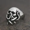 Octopus Seaman Stainless Steel Skull Ring sold by GTHIC