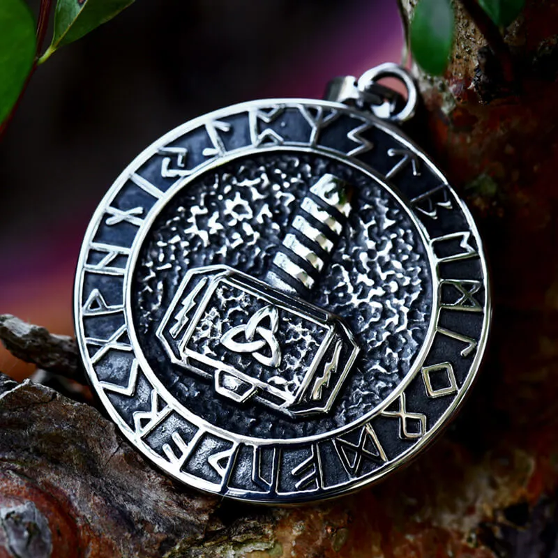 Viking Mjölnir Stainless Steel Pendant sold by GTHIC