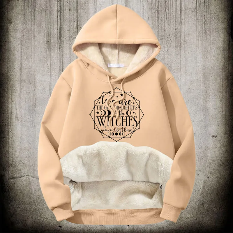 Magic Witch Symbol Polyester Fleece Hoodie sold by GTHIC product image thumbnail 3