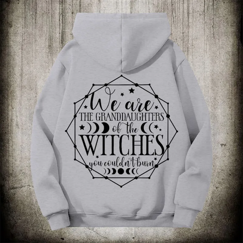 Magic Witch Symbol Polyester Fleece Hoodie sold by GTHIC product image thumbnail 5