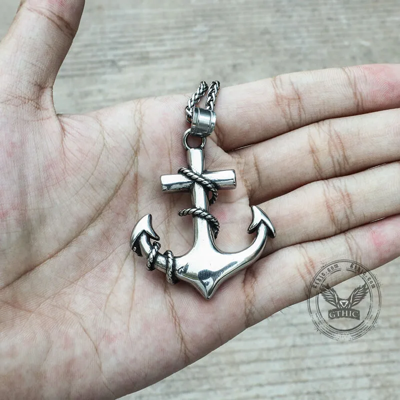 Anchor Stainless Steel Marine Pendant sold by GTHIC product image thumbnail 3