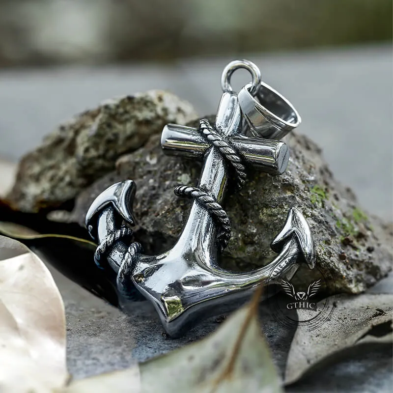Anchor Stainless Steel Marine Pendant sold by GTHIC product image thumbnail 4