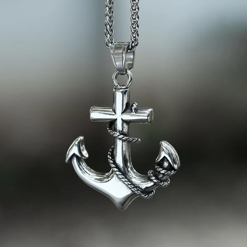Anchor Stainless Steel Marine Pendant sold by GTHIC