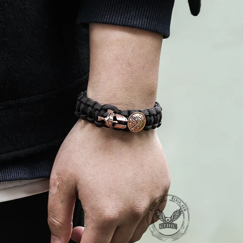 Vintage Spartan Warrior 7 Core Paracord Bracelet sold by GTHIC product image thumbnail 3