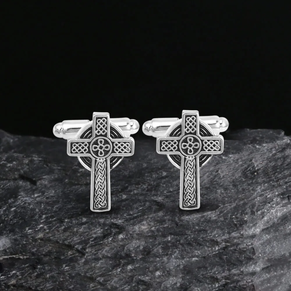 Celtic Cross Brass Cufflinks sold by GTHIC