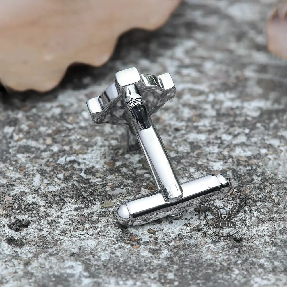 Celtic Cross Brass Cufflinks sold by GTHIC product image thumbnail 5
