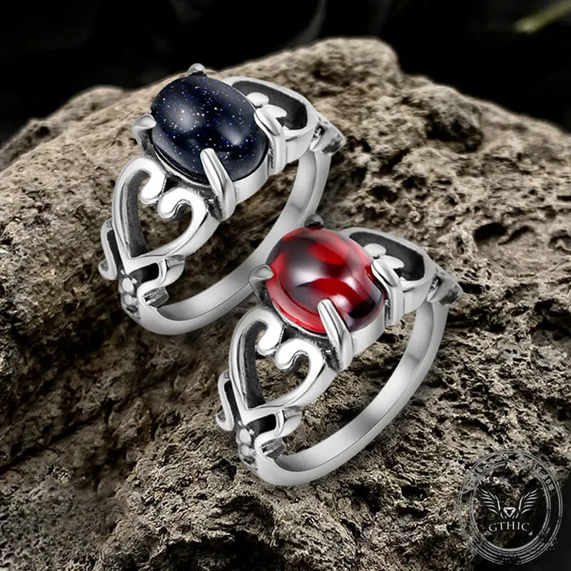 Openwork Heart Stainless Steel Engagement Ring sold by GTHIC